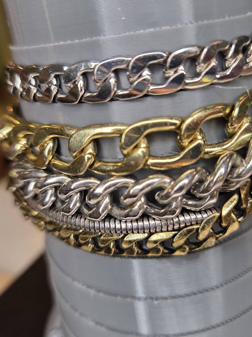Jenny Bird Five-layer Bracelet Set in Gold-tone And Silver-tone